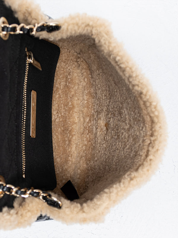 Chanel Shearling CC Mania Flap