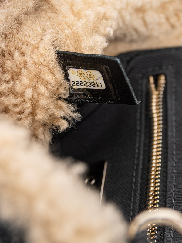 Chanel Shearling CC Mania Flap