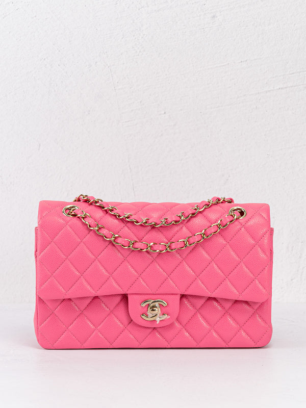 Chanel Medium Quilted Caviar Double Flap Bag