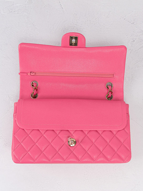 Chanel Medium Quilted Caviar Double Flap Bag
