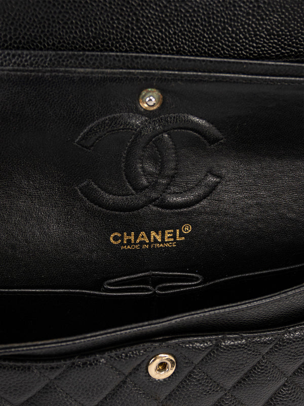 Chanel Small Classic Caviar Double Flap Bag