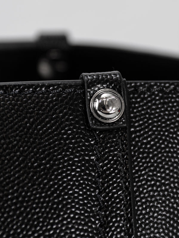 Chanel Caviar Medium Studded Deauville Tote