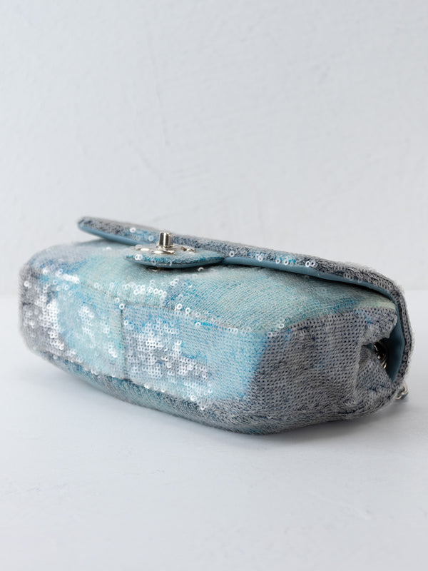 Chanel Small Sequin Waterfall Flap Bag