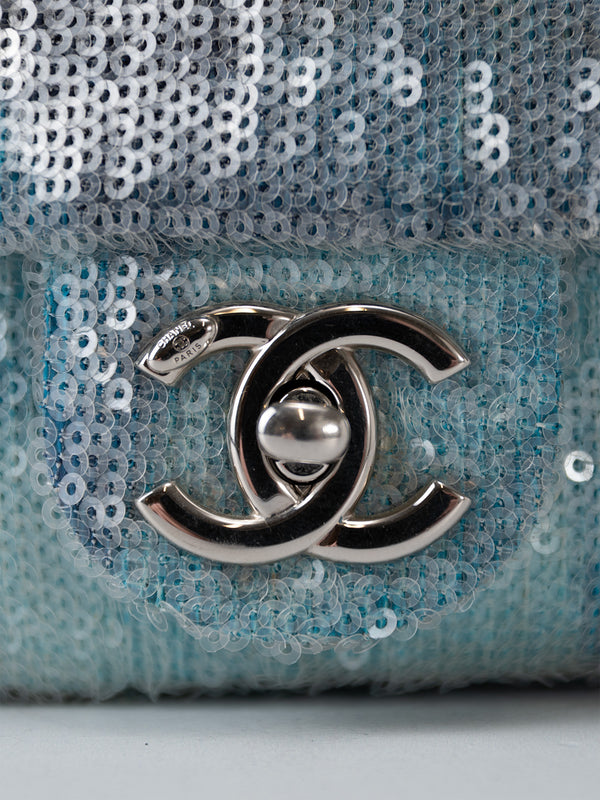 Chanel Small Sequin Waterfall Flap Bag