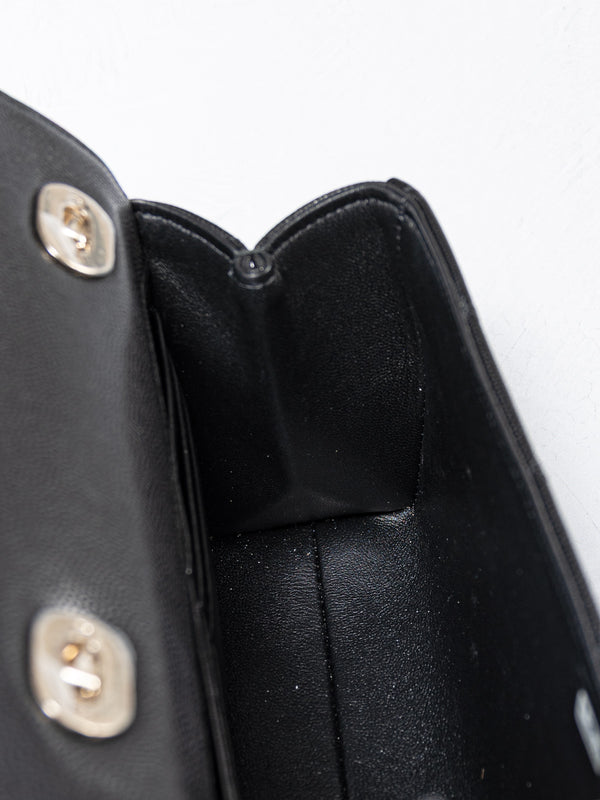 Chanel Caviar Quilted Mini Retro Twist Top Handle