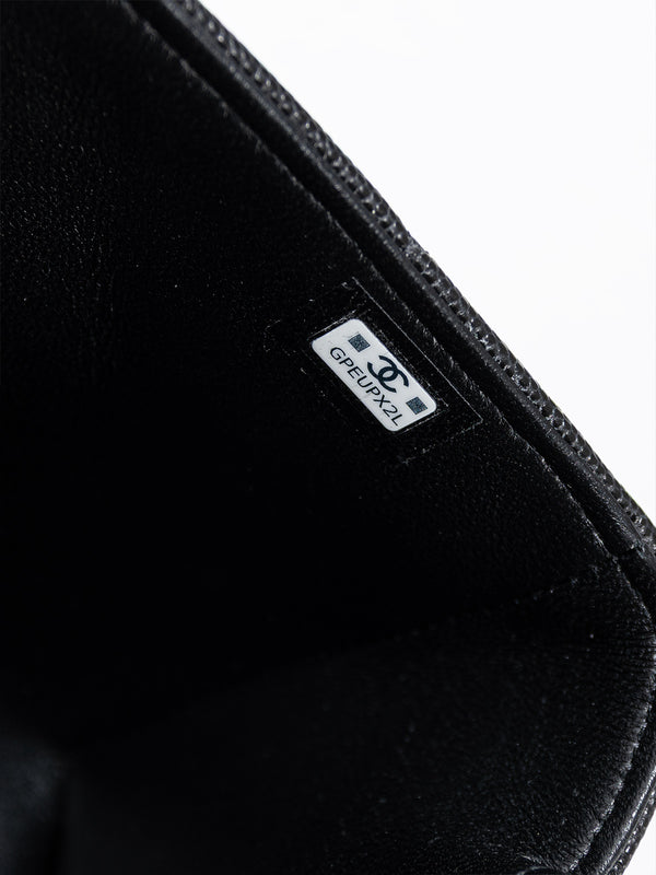 Chanel Caviar Quilted Mini Retro Twist Top Handle