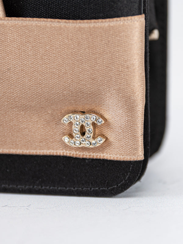Chanel Satin Bow Clutch