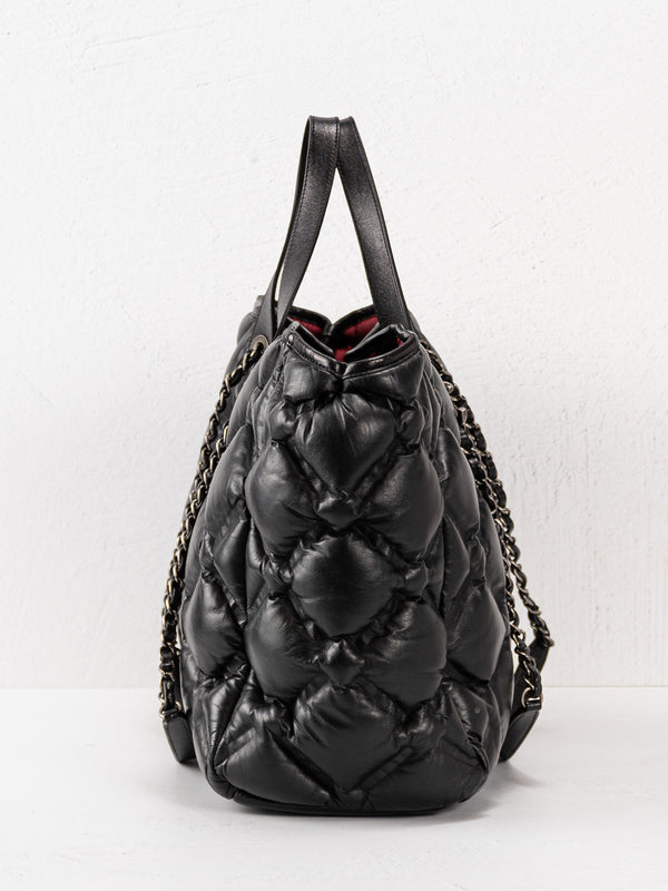 Chanel Chesterfield Lambskin Shopping Tote