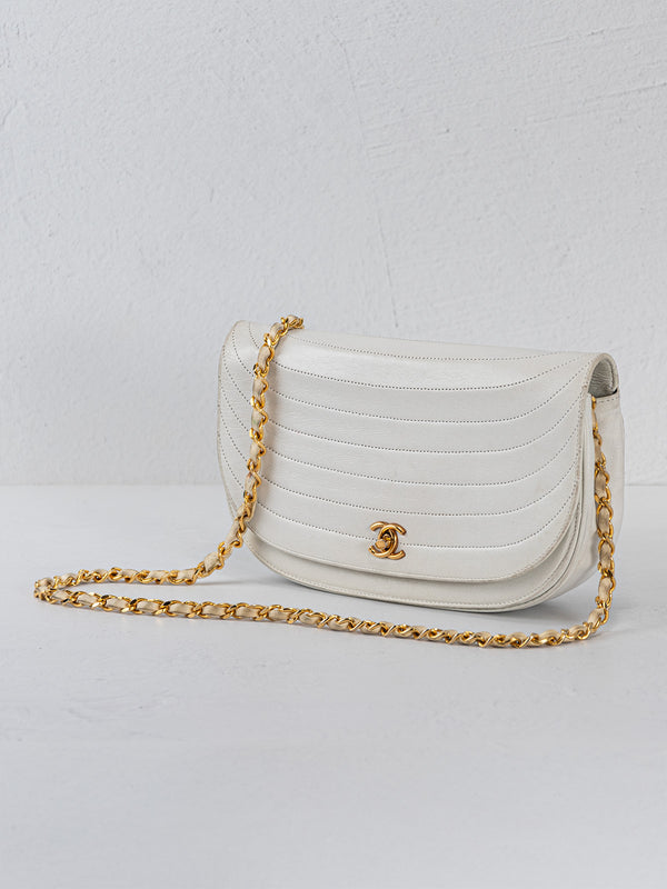 Chanel Half Moon Single Flap Bag