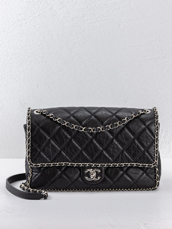Chanel Medium Running Chain Around Flap Bag NWT