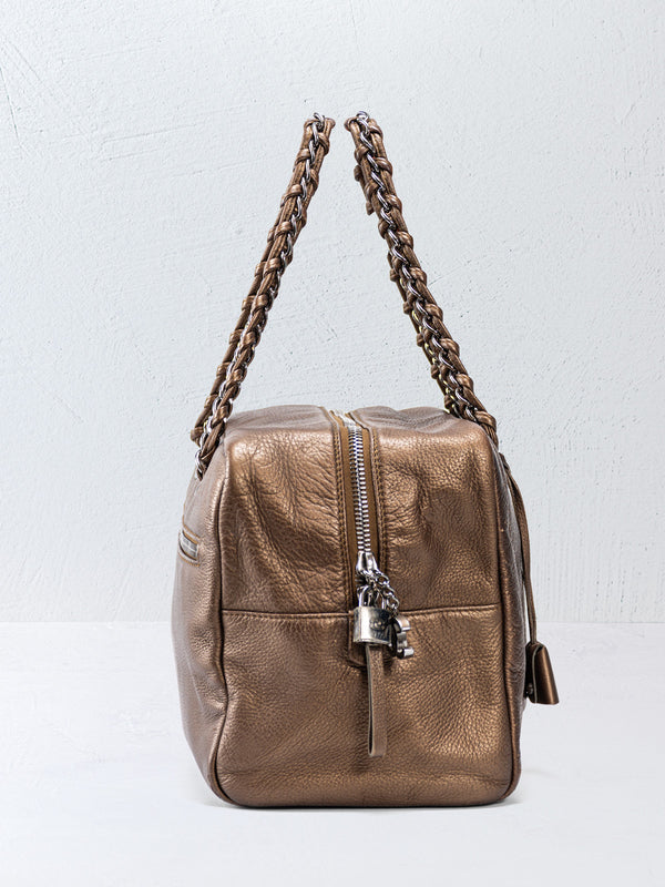 Chanel Large Luxe Ligne Bowler Bag
