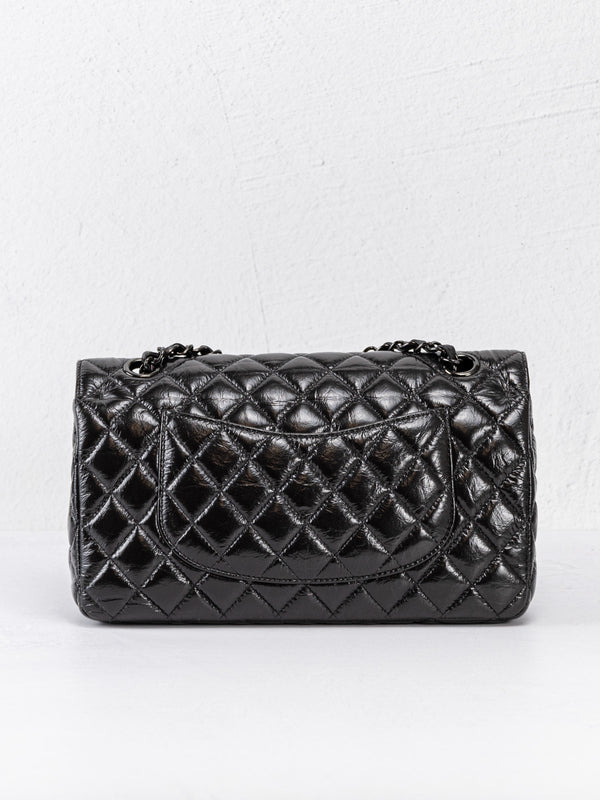 Chanel Medium So Black Double Flap Bag