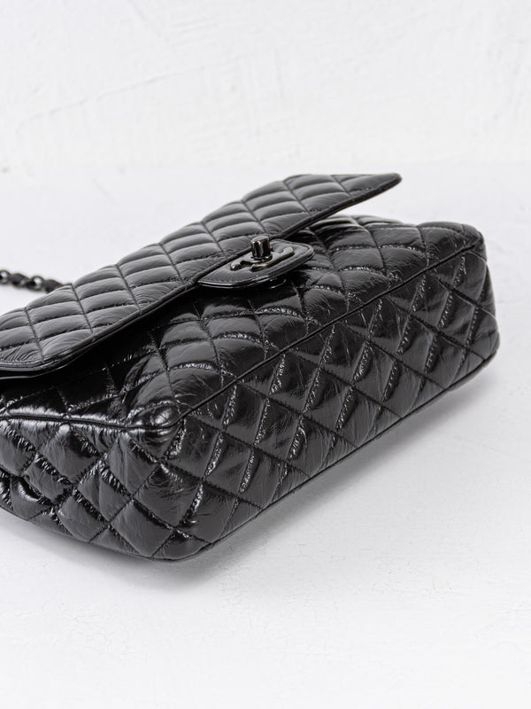 Chanel Medium So Black Double Flap Bag