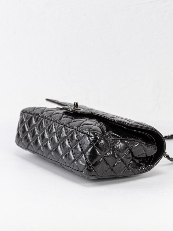 Chanel Medium So Black Double Flap Bag