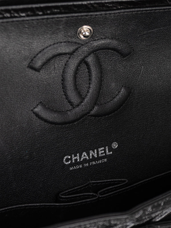 Chanel Medium So Black Double Flap Bag