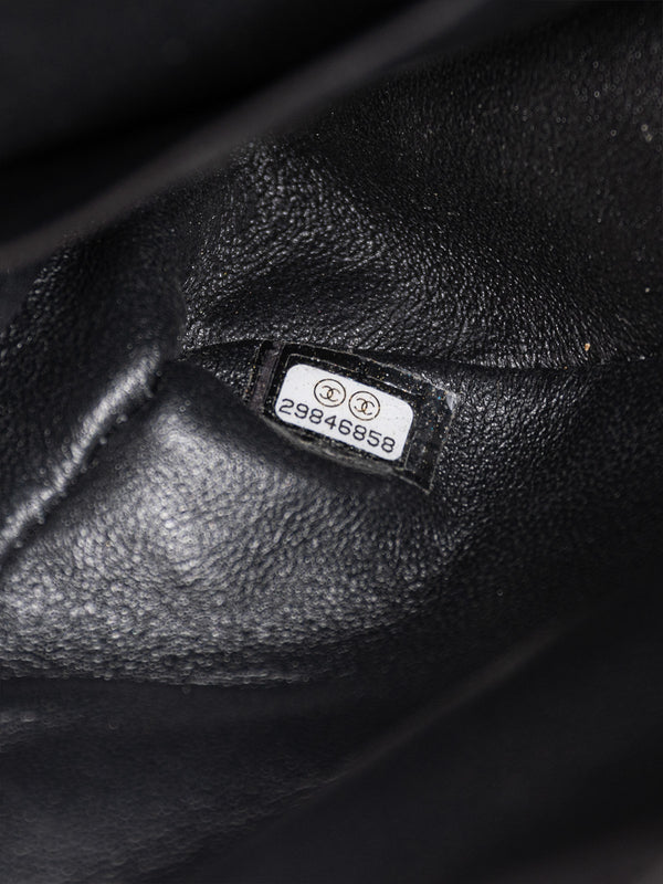Chanel Medium So Black Double Flap Bag