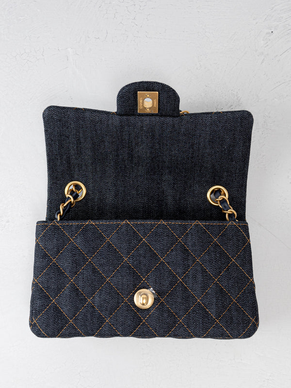 Chanel Mini Denim Flap Bag