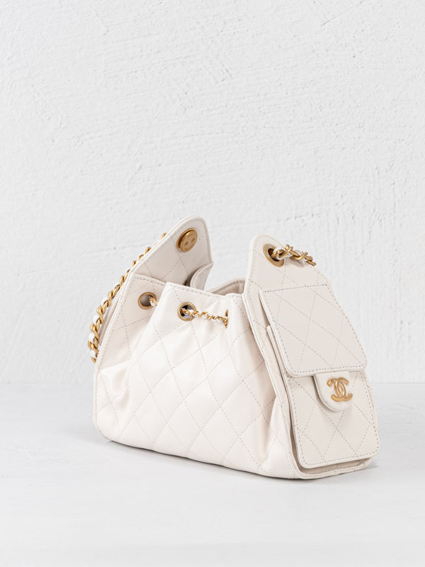 Chanel 25 Caviar Mini Hobo