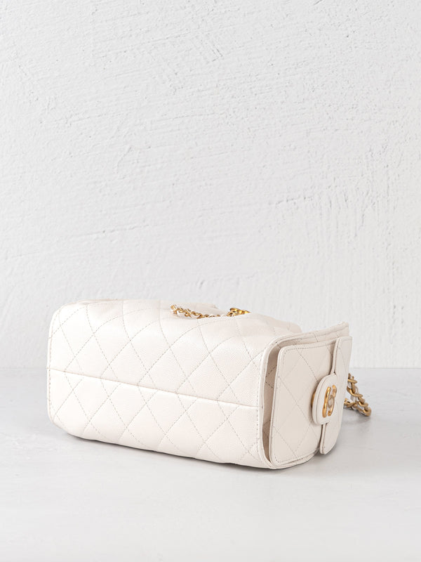 Chanel 25 Caviar Mini Hobo