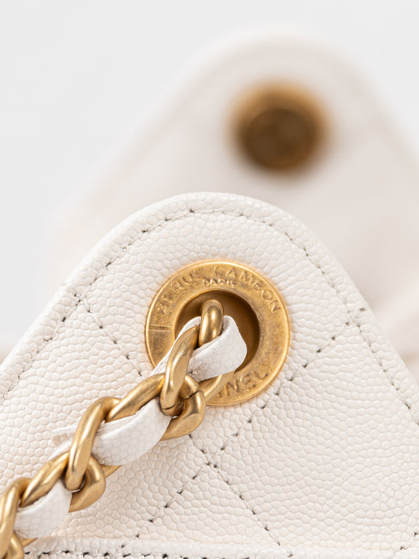 Chanel 25 Caviar Mini Hobo