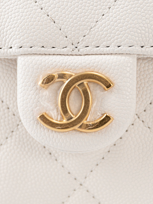Chanel 25 Caviar Mini Hobo