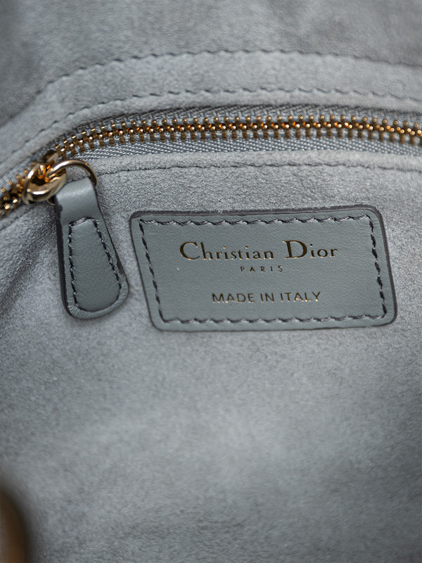 Christian Dior Small My ABCDior Lady Dior Anthracite Gray