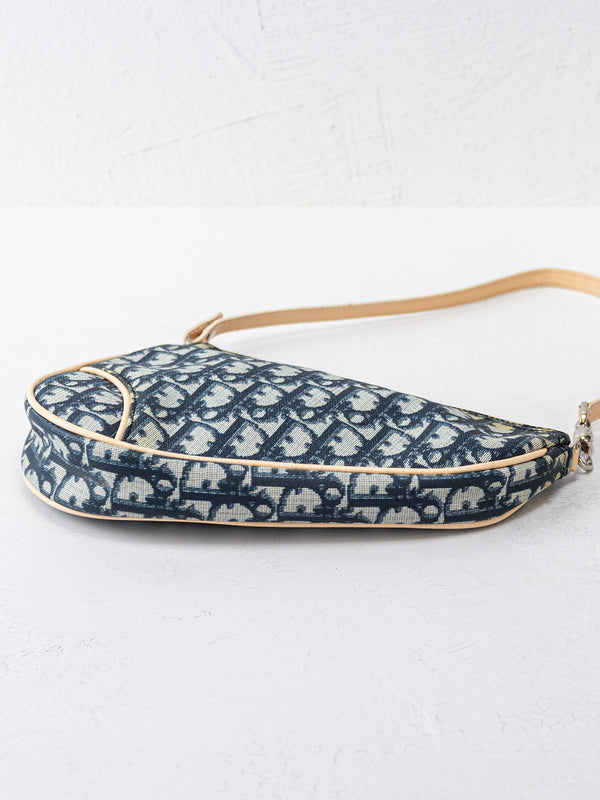 Christian Dior Oblique Saddle Pochette