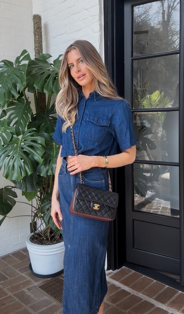 Chanel Small Strap Into Flap Bag