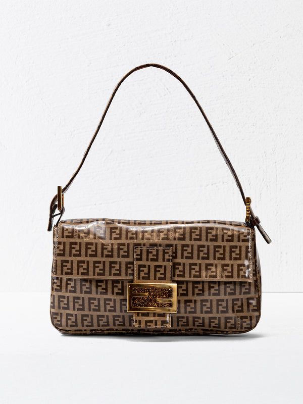 Fendi Vinyl Zucchino Baguette