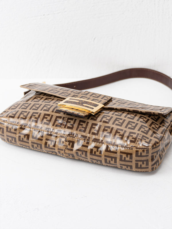 Fendi Vinyl Zucchino Baguette