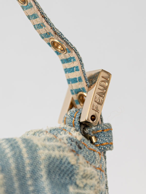 Fendi Denim Baguette