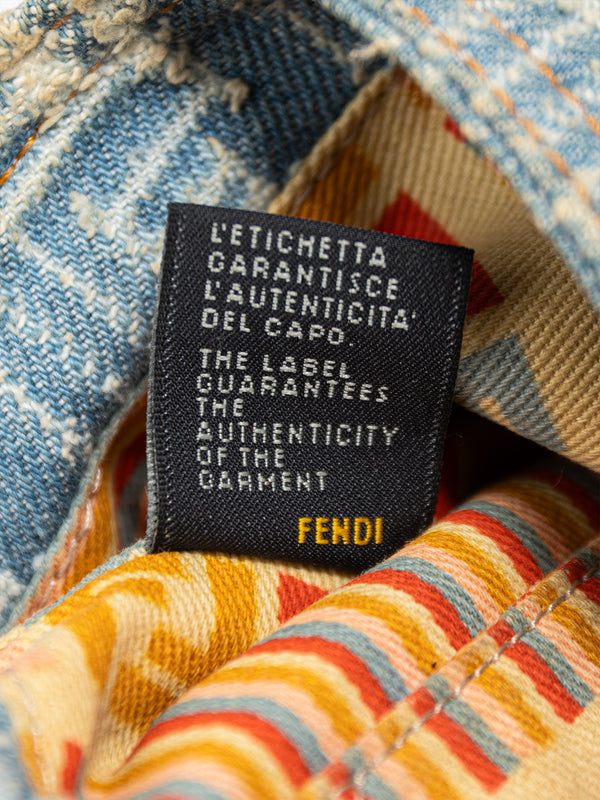 Fendi Denim Baguette