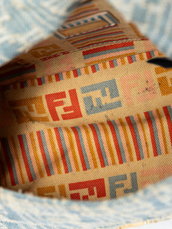 Fendi Denim Baguette
