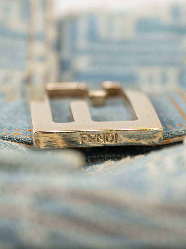 Fendi Denim Baguette