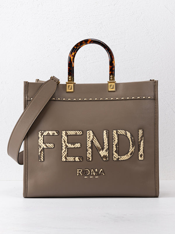 Fendi Sunshine Medium Shopper Tote