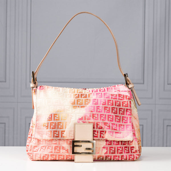 Fendi Floral Print Mama Baguette