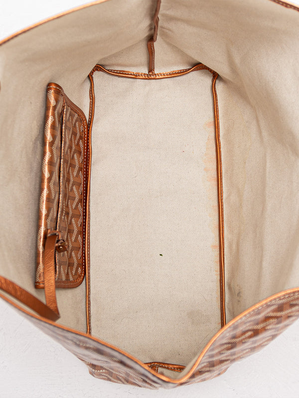 Goyard Limited Edition Precious Metals Bronze Saint Louis PM