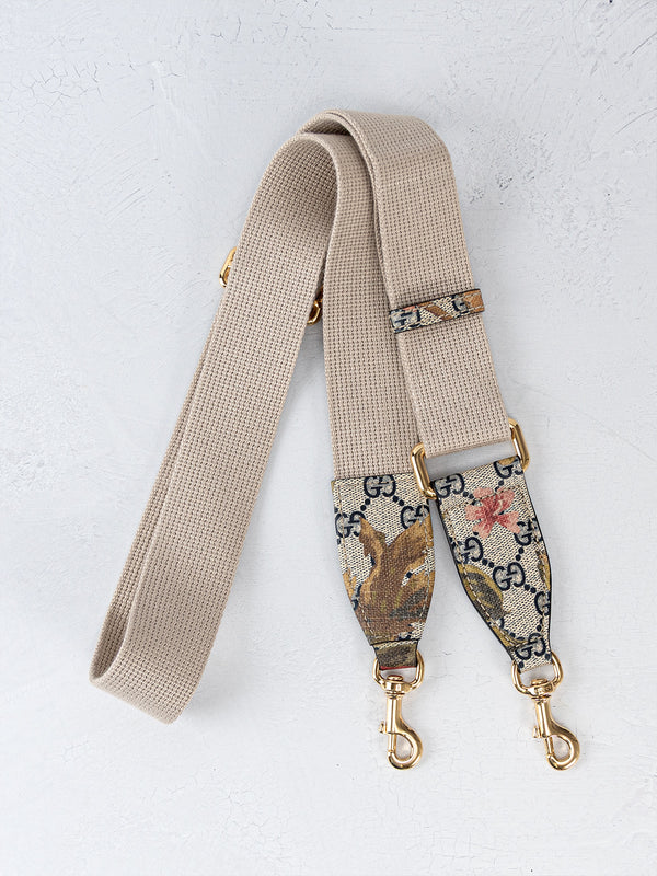 Gucci GG Supreme Ophidia Water Flora Bowler Mini