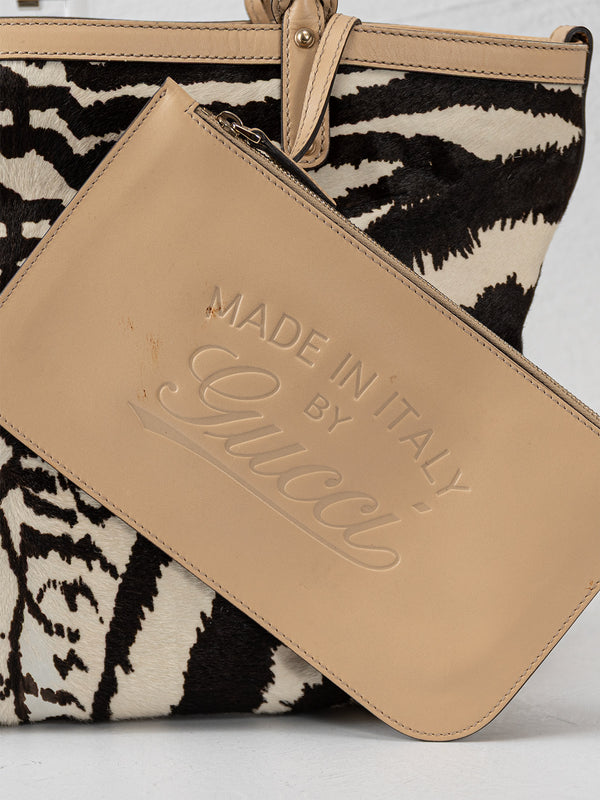 Gucci Medium Craft Tote with Pouch