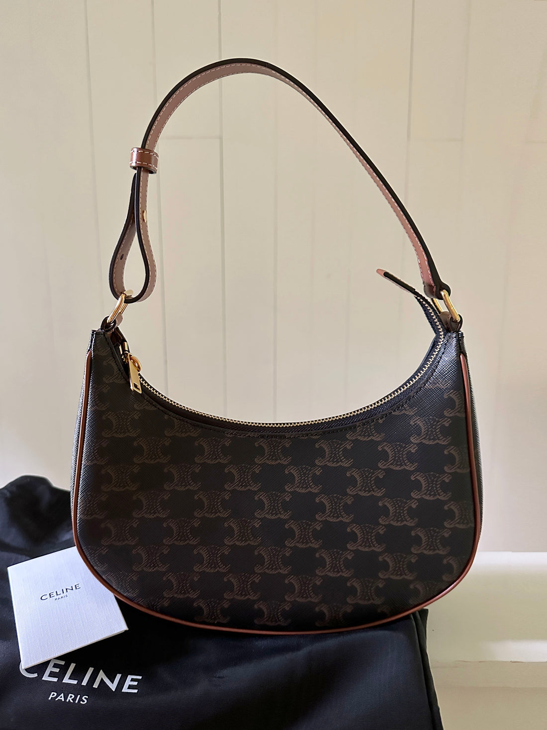 celine triomphe terracotta