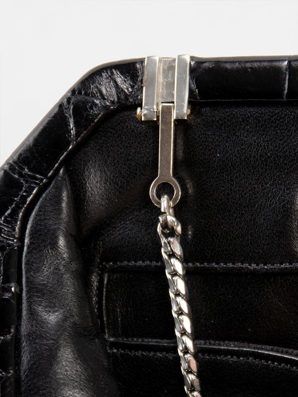 Judith Leiber Alligator Minaudière