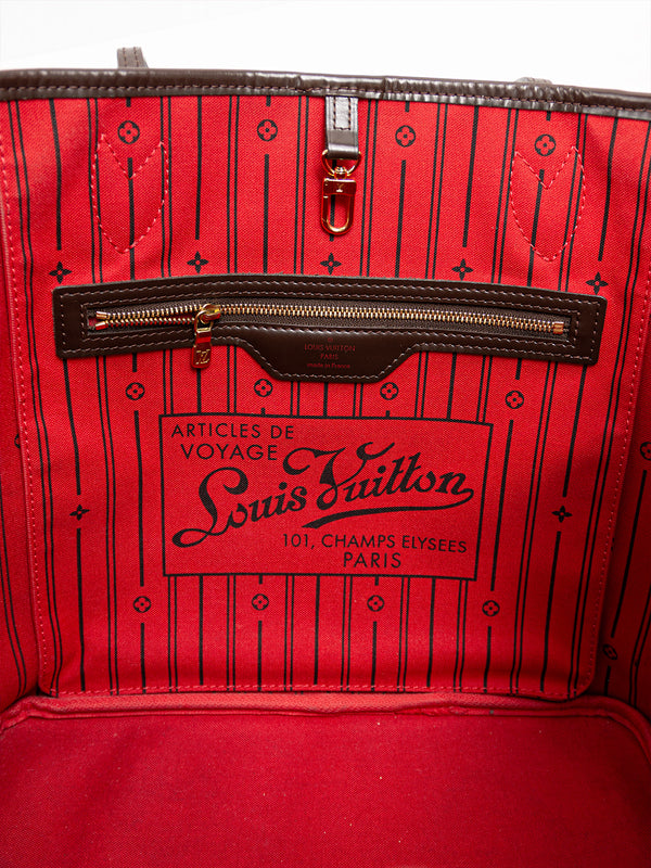 Louis Vuitton Damier Ebene Neverfull MM