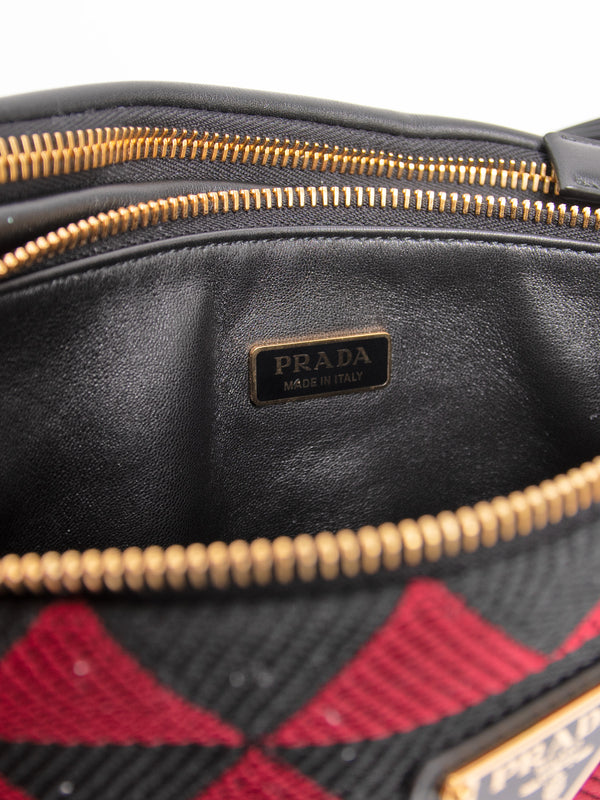 Prada Double Symbole Triangle Bag