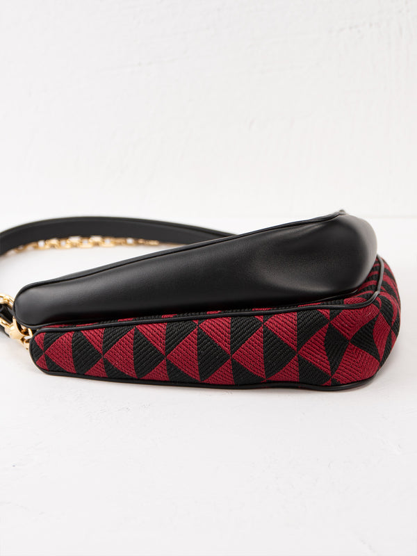 Prada Double Symbole Triangle Bag