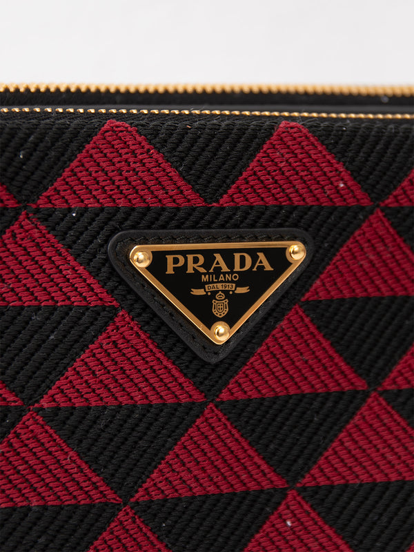 Prada Double Symbole Triangle Bag