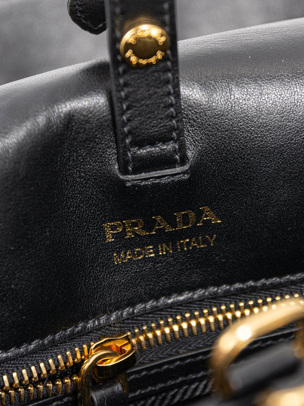 Prada Small Denim Corsaire Messenger Bag