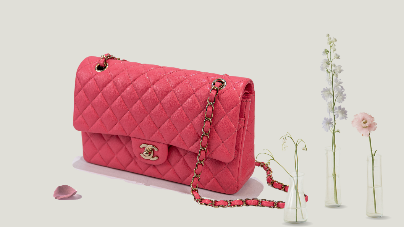 Fendi Tiger Stripe Beaded Baguette