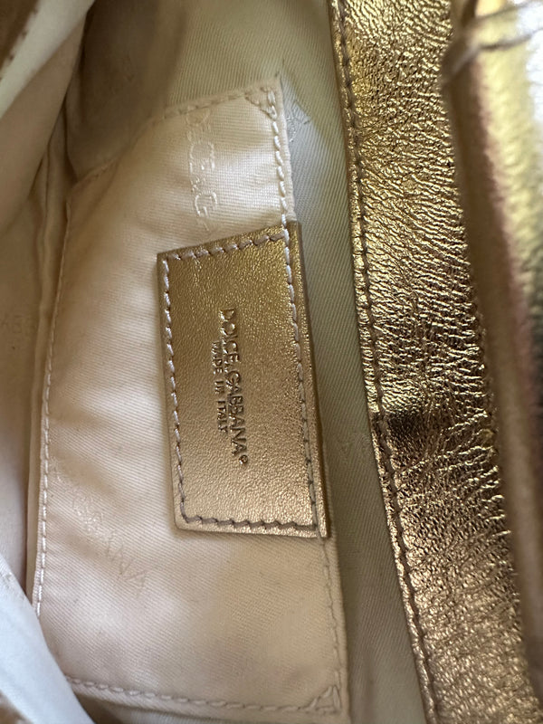 Chanel Triple Stitch CC Tote interior 