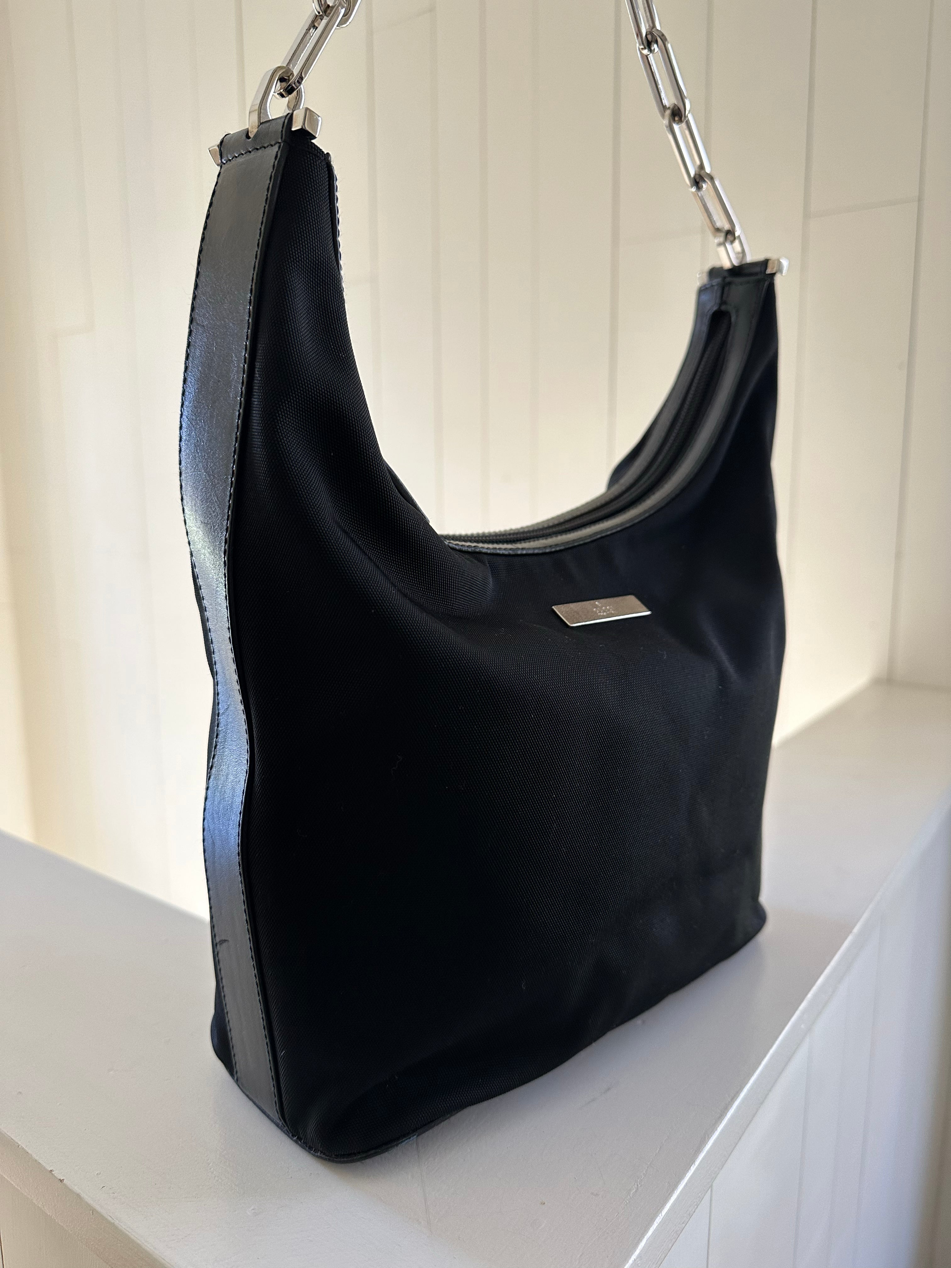 Cromia Gold Metallic & Leather Handbag Shoulder bag Purse - Ruby Lane