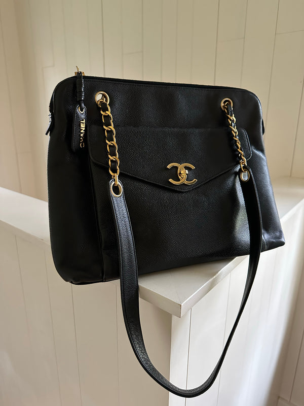 Chanel Front Envelope Shoulder Bag Front